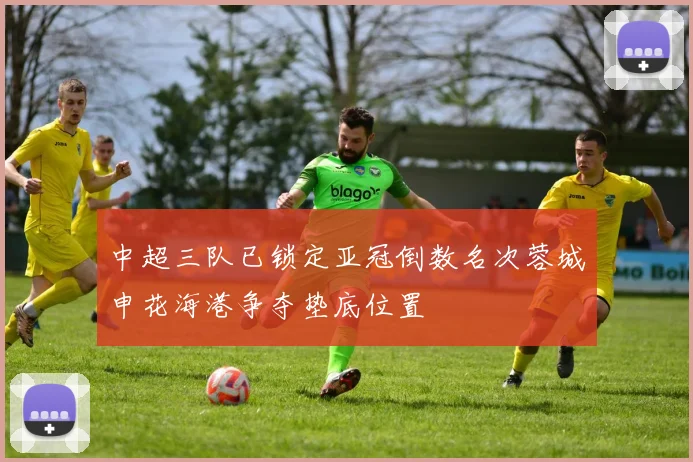 中超三队已锁定亚冠倒数名次蓉城申花海港争夺垫底位置